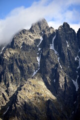 Wysokie Tatry, szczyty i przełęcze w masywie Łomnickiego Szczytu, góry powyżej Tatrzańskiej Łomnicy, Słowacja, Europa © Albin Marciniak
