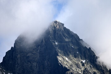 Wysokie Tatry, szczyty i przełęcze w masywie Łomnickiego Szczytu, góry powyżej Tatrzańskiej Łomnicy, Słowacja, Europa © Albin Marciniak