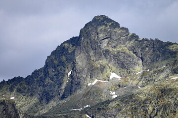 Wysokie Tatry, szczyty i przełęcze w masywie Łomnickiego Szczytu, góry powyżej Tatrzańskiej Łomnicy, Słowacja, Europa © Albin Marciniak