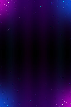 abstract blue background with stars