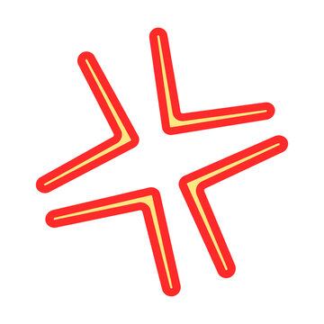Expressive symbol element representing emotions, reactions, communication, creativity, and interaction.