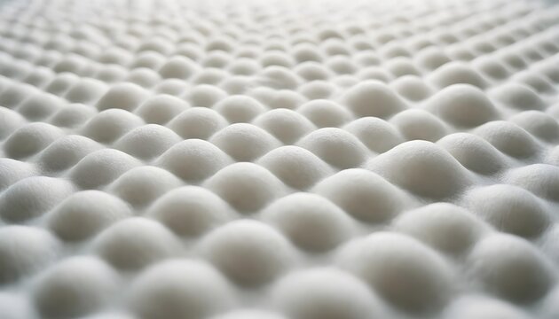 Abstract white textured surface with repeating rounded bumps and soft lighting
