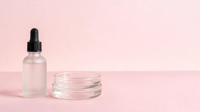 High‑detail macro of essence texture symbolizing hydration and glass skin. Warm pastel color grade, no brands