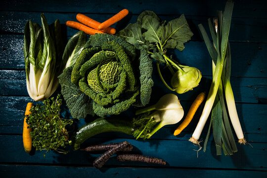Various sorts of vegetables