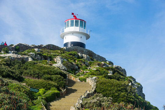 South Africa, Cape of Good Hope, Cape Point Lighthouse