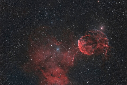 Jellyfish Nebula in constellation Gemini