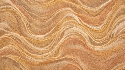 Fototapeta premium Abstract brown marble texture with smooth liquid waves and flowing organic patterns