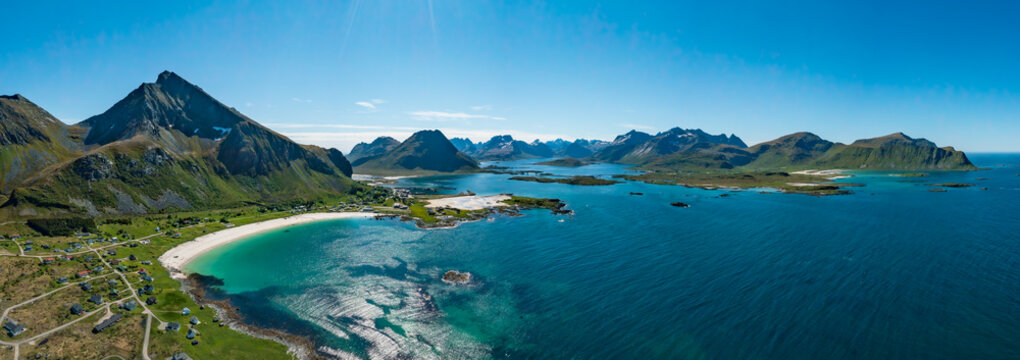 Lofoten is an archipelago in the county of Nordland, Norway.