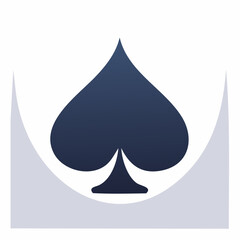 Fototapeta premium Spade Symbol Icon