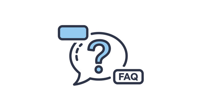 Question Mark Chat Icon.