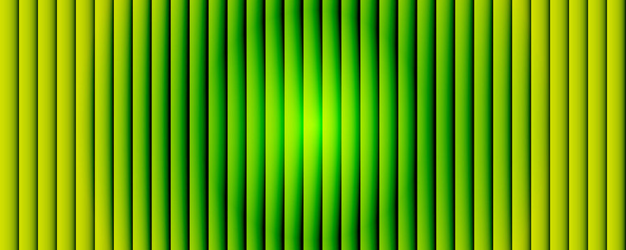 Abstract green background with vertical parallel lines and gradient
