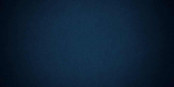 Beautiful abstract classic blue grunge decorative navy dark wall background. Art rough stylized texture banner With space for text