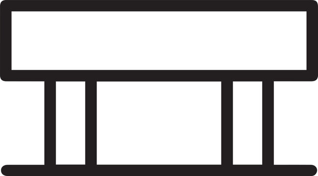 Professional Structural Engineering Vector Icon Set Featuring a Lintel Beam Support System for Architectural Design, Construction Planning, Civil Engineering Documentation, Building