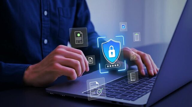 Cybersecurity Document Management System with Secure Information Protection, DMS, Documents confidentiality, protecting from cyberattacks. Software for security, searching and managing corporate docum