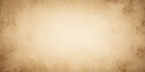 Obraz premium Nostalgic tan parchment old paper texture background with stained weathered edges for historic certificate design and timeless vintage scrapbook page