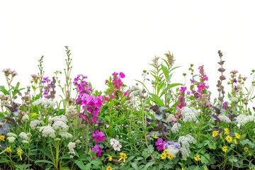 Fototapeta premium Flowers outdoors blossoms garden.