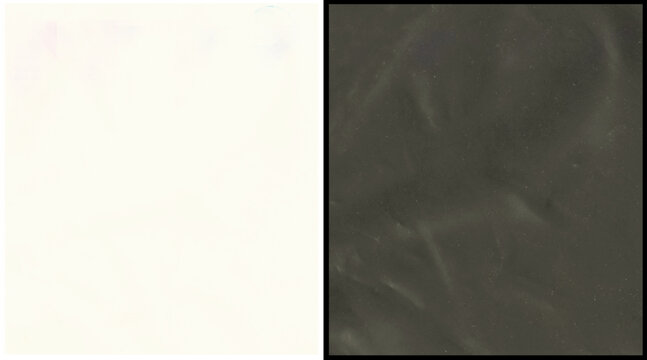 Minimalist split screen background with white and dark grey textures, abstract paper and stone surface contrast, clean dual-tone backdrop for design