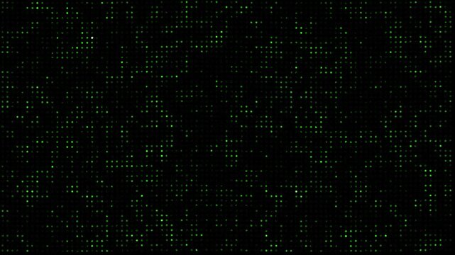 Abstract digital background with green binary code matrix futuristic data stream, computer programming, cyber security, and technology concept wallpaper