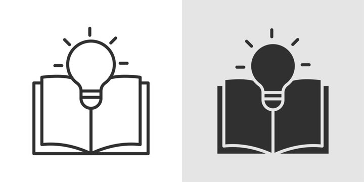 Virtual Knowledge Hub Icon representing a digital center for learning resources and information.