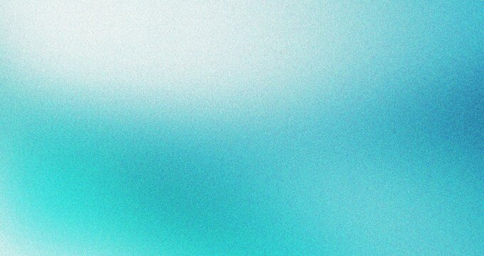 Bright blue and turquoise abstract gradient with fine noise texture, great for cool or modern backgrounds.