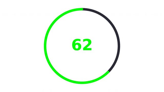 Beautiful Rainbow Color Shifting Gradient Counter Clockwise Loading Ring Progress Animation Transparent Loop High Quality Overlay Graphic UI Modern Motion Element