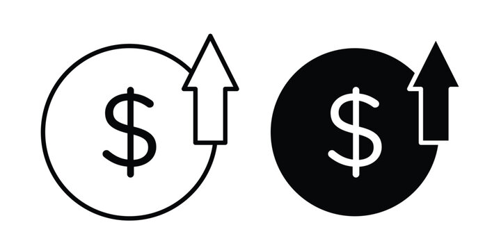 Cost increase icon