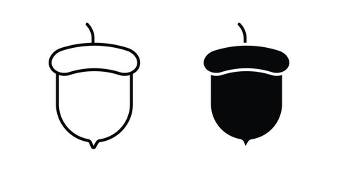 Oak nut icon © Petsscouts