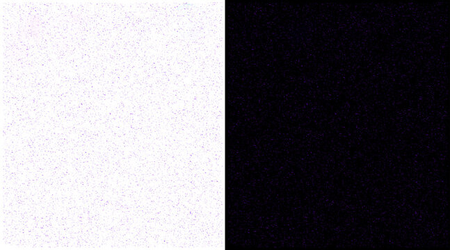 Minimalist black and white split background, high contrast monochrome texture, grainy film aesthetic for graphic design and web banners