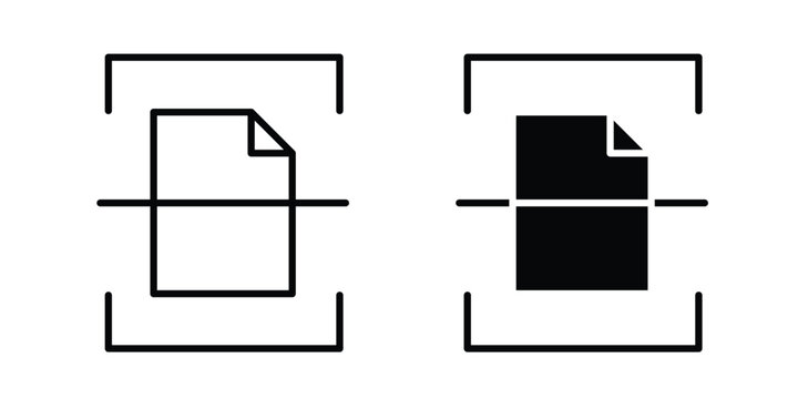 Scan documents icon