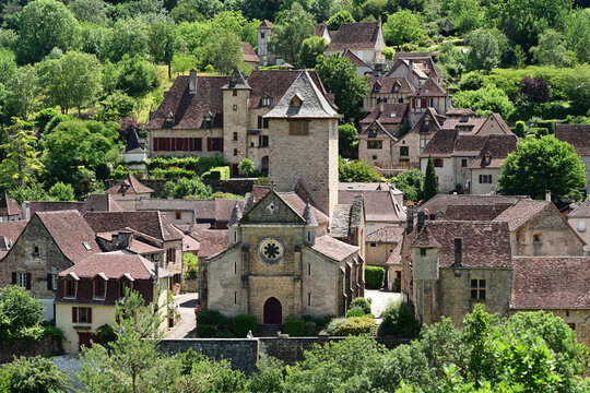 Saint Cirq Lapopoie, Autoire et Rocamadour dans le d&eacute;partement du LOT