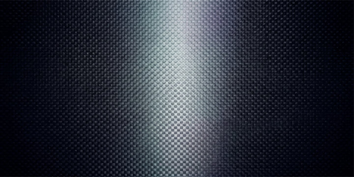 Abstract dark metal texture background with light reflection.