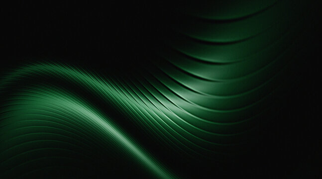 light emerald  green wave background 