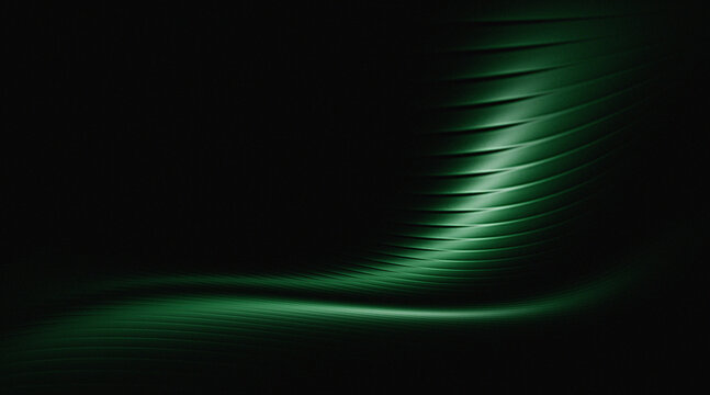 light emerald  green wave background 