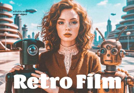 Retro Film Photo Effect