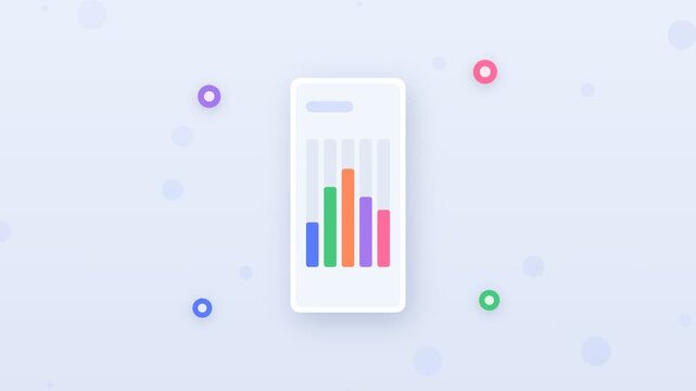 Flat design ecommerce product filter with sliders and cards
