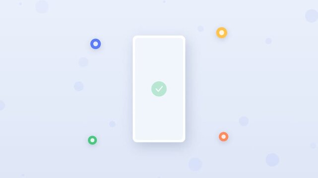 Flat design mobile ride booking app with car on map