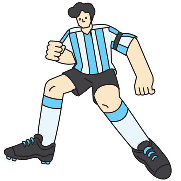 Argentina defender footballer
