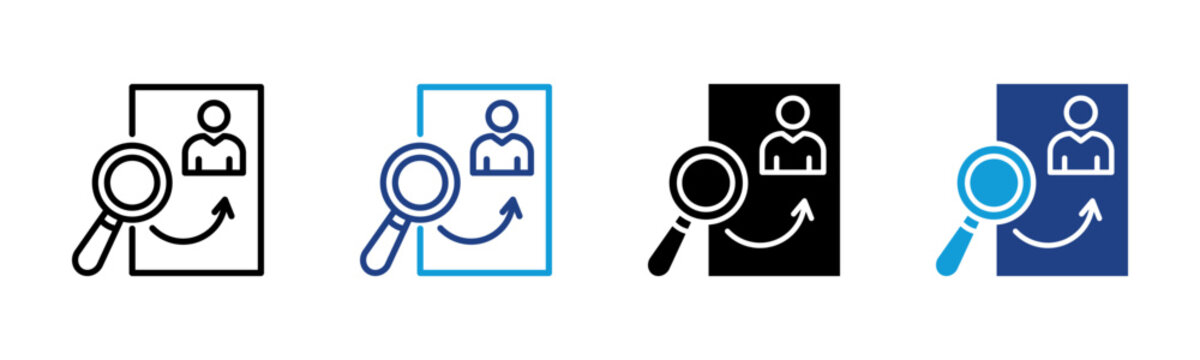 Reference Web icon with multiple style collection