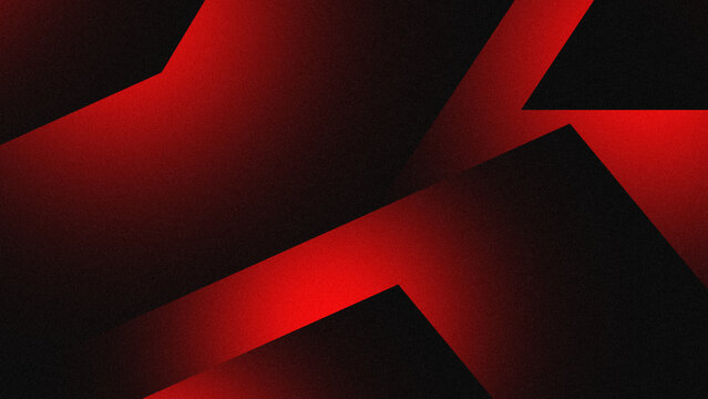 Abstract dark red and black geometric gradient background with grain texture.