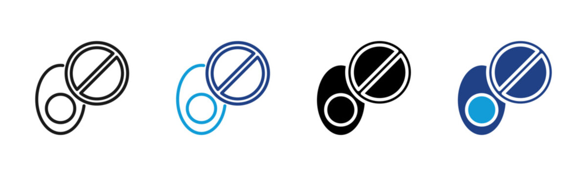 Allergen Web icon with multiple style collection