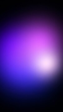 Purple Magenta Blue Glowing Orbs Motion Background, Smooth Floating Light Orbs Animation Seamless Loop, 4K