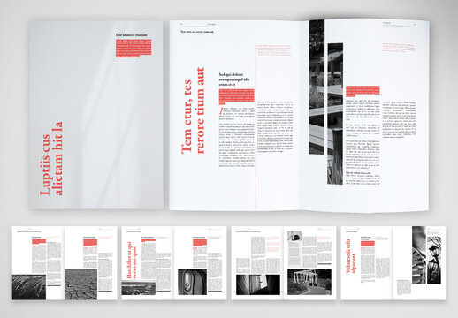 Independent Editorial Publication Magazine