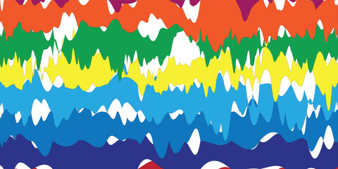 Abstract geometric multicolor background with wrinkle camo pattern © Fathul Bari