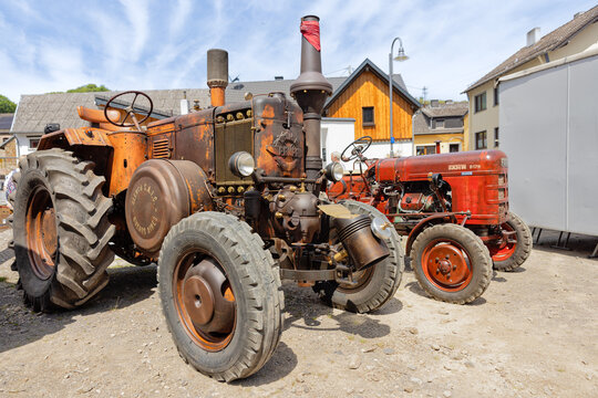 Argentinischer Pampa Traktor auf einer Ausstellung in Schuld, Deutschland, 23.05.2026