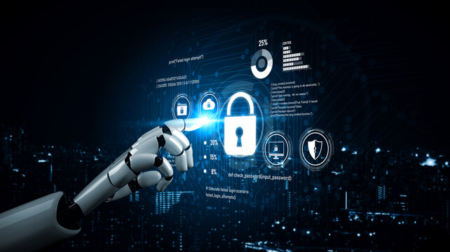 AI artificial intelligence strengthens cybersecurity with intelligent threat detection, virtual assistant alerts, and proactive protection agAI artificial intelligencenst digital breaches. Vouch
