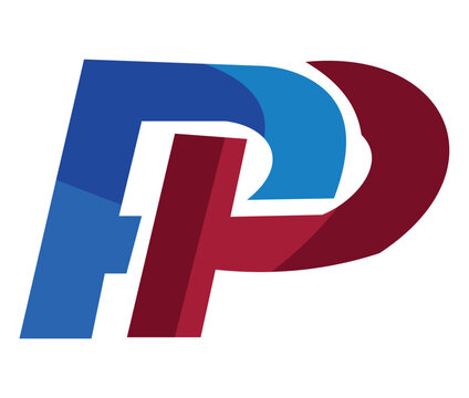 PP letter pp logo icon 