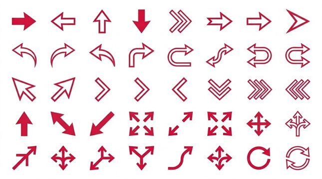 幾何学 クリムゾン素材