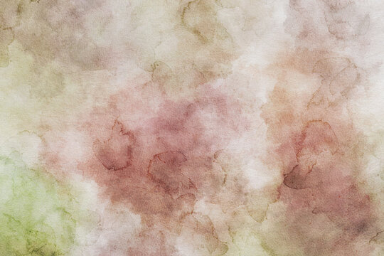 Watercolor abstract background with earthy muted tones and soft texture. Artistic organic design feels warm and sophisticated and perfect for creative use.