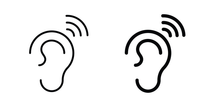Hearing icon