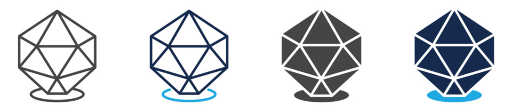 beryl icon set multiple concept